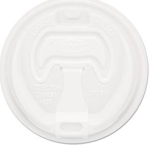 Dart Optima Reclosable Lid 12-24oz Foam Cups White 100/Bag 10 Bags/Carton 16RCL