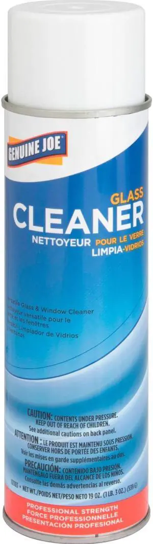 Genuine Joe Glass and Multi-Surface Cleaner Aerosol Can 19 oz. 02103