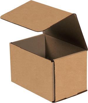 Box Partners Corrugated Mailers 6" x 5" x 5" Kraft 50/Bundle M655K