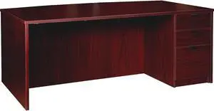 Lorell Prominence Pedestal Desk PD4272RSPMY Lorell Prominence Pedestal Desk PD4272RSPMY