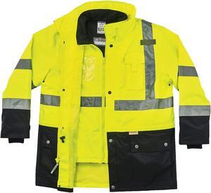 GloWear 8388 Type R Class 3/2 Thermal Jacket Kit Lime Small (25532)