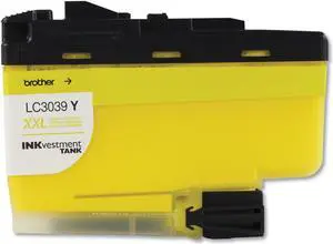 Brother LC3039Y Ultra High Yield INKvestment Ink Cartridge - Yellow