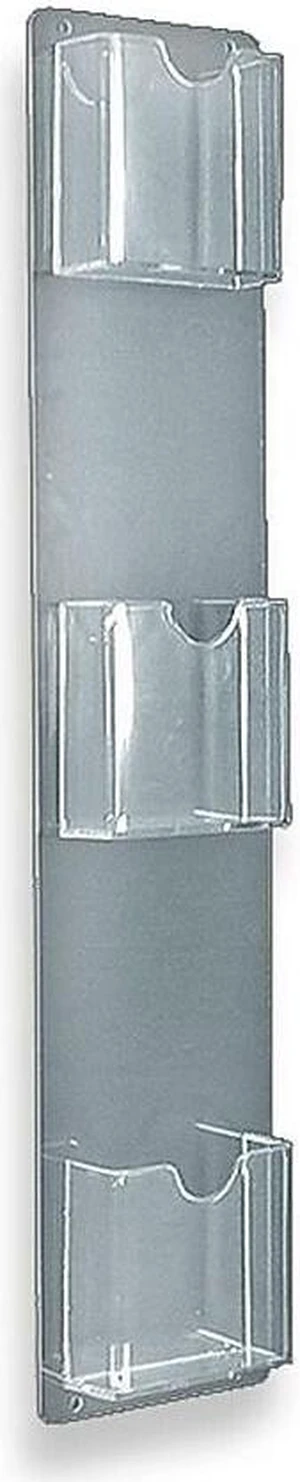 Azar Displays Three-Pocket Brochure Holder 252065 Azar Displays Three-Pocket Brochure Holder 252065