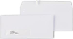 Staples QuickStrip EasyClose Business Envelope 4 1/8" x 9 1/2" 500/BX 381936