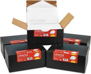 UNIVERSAL Window Business Envelope #10 4 1/8 x 9 1/2 250/Box 36322