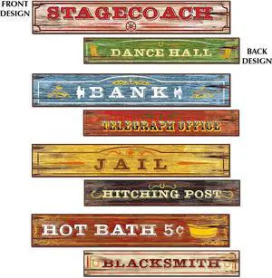 Western Sign Cutouts