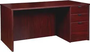 Lorell Prominence Pedestal Desk PD3060RSPMY