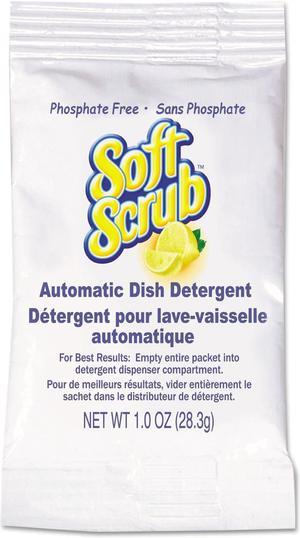 Soft Scrub Automatic Dish Detergent Lemon Scent Powder 1 oz. Packet 200/Carton