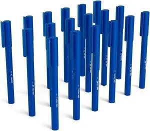 TRU RED Quick Dry Gel Pens Med Point 0.7mm Blue 24/Pack TR54485