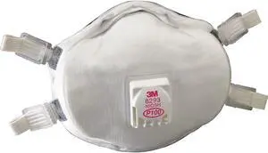 3M Disposable Particulate Respirator 8293 P100 Non-Oil Particulates