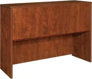 Lorell Hutch w/Doors 60"x15"x36" Cherry 69913 Lorell Hutch w/Doors 60"x15"x36" Cherry 69913