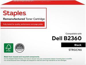 Staples ufactured Toner Cartridge Dell B2360 Black 1558128