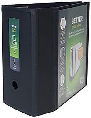 MyOfficeInnovations 5" 3-Ring Better Binder Black (44104) 1618289