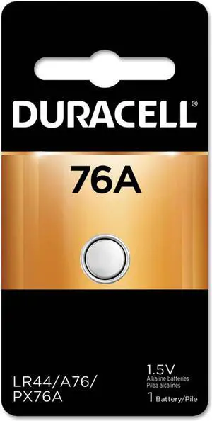 Duracell Alkaline Medical Battery 76A 1.5V PX76A675PK09