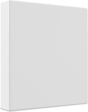 Staples 2" Simply View Binder with Round Rings White 12/Pack 23725/21688