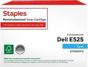 TRU RED SEB  DELL E525DW CYAN TNR TRH5WFX/SEBD525
