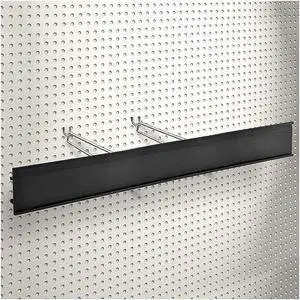 Azar Displays Extended Sign Holder 3 x 36-inch 600336-BLK