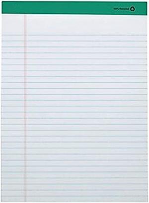 MyOfficeInnovations Notepads 8.5" x 11.75" Wide White 50 Sh./Pad 12 Pads/PK 462332
