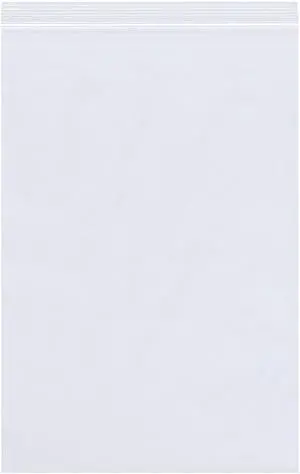 PARTNERS BRAND PB4257 3" x 12" Reclosable Poly Bags, 6 mil, Clear, PK 1000