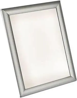 Azar Sign Holders 8.5" x 11" Silver Aluminum 10/Pack (300208-SLV)