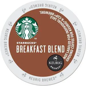 Starbucks Breakfast Blend K-Cups 22/Box 9736