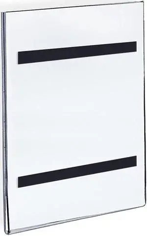 Azar Displays Sign Holder with Magnetic Tape 10/Pack 129932