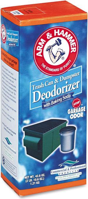 Arm & Hammer Trash Can/Dumpster Deodorizer Original 42.6oz Powder 3320084116