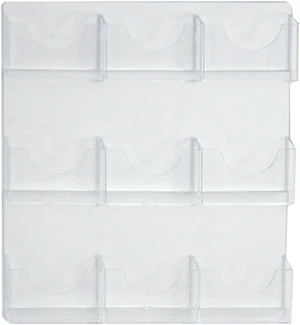 Azar Nine Pocket Bi-Fold Brochure Holder (252092) Azar Nine Pocket Bi-Fold Brochure Holder (252092)