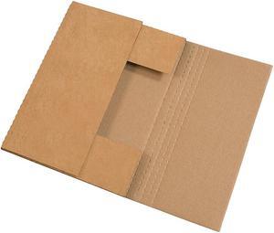 Box Partners Easy-Fold Mailers 20" x 16" x 2" Kraft 50/Bundle M20162BFK