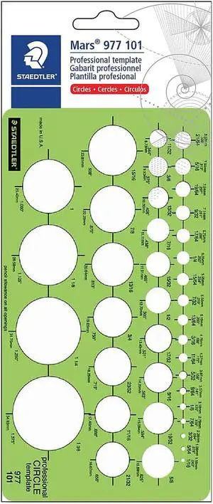 Staedtler Mars Circle Template 977