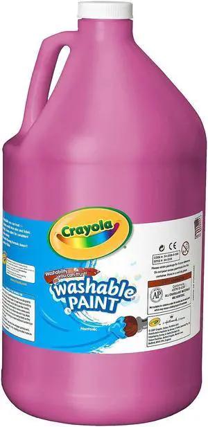 CRAYOLA LLC FORMERLY BINNEY & SMITH BIN212869 WASHABLE PAINT GALLON-MAGENTA