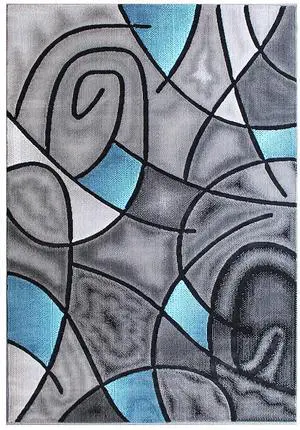 Genuine Joe Indoor Mat Vinyl Backing 3'x5' Charcoal 55351