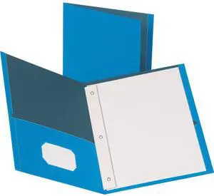 Business Source 2-Pocket Folders 100 Sh Cap Ltr 9-1/2"x11" 25/BX LBE 78507