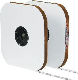 VELCRO Brand Velcro Tape Individual Dots Hook 1/2" White 1440/Case VEL123