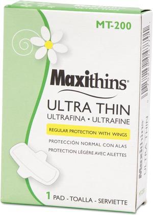 Hospital Specialty Maxithins Ultra-Thin Pads 200/Carton MT200
