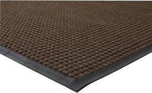 Genuine Joe Waterguard Floor Mat 3'x10' Brown 59461