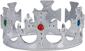 Plastic Jeweled King's Crown