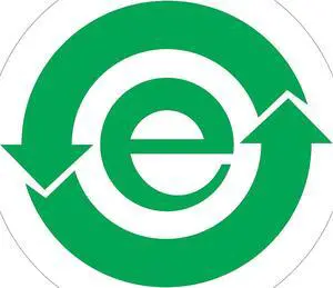 Tape Logic Labels "(China RoHS) 1" Circle Green/White 500/Roll