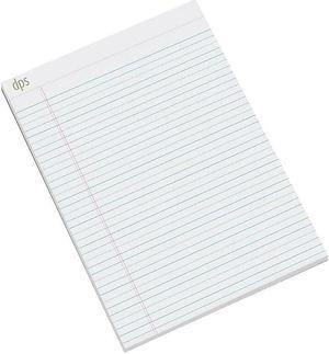 Notepads Letter Sized (8.5" x 11.75") White 12/PK Notepads Letter Sized (8.5" x 11.75") White 12/PK