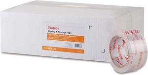 Staples Roll-On Permanent Glue Tape 1/3 x 393 2/Pack (14993