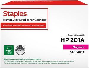 Sustainable Earth ufactured Toner Cartridge Replacement for HP 201A (Magenta) 2766972