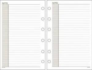DayRunner Recycled Notes Pages 5-1/2 x 8-1/2 011-200