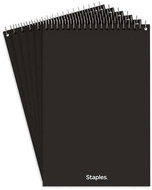 MyOfficeInnovations Notepads 5" x 8" Narrow Canary 100 Sh./Pad 6 Pads/PK (35715-CC) 398212