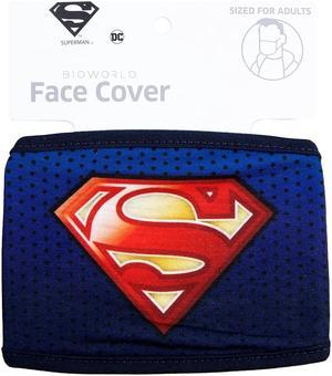 Bioworld Superman Cloth Face Mask Adult MK9LT6SPM00IR00