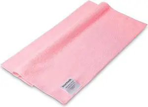 Boardwalk Microfiber Cleaning Cloths 16 x 16 Pink 24/Pack 16PINCLOTHV2