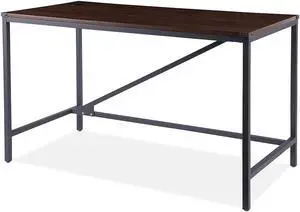 Flash Furniture Billie 24" W Student Desk with Open Front Metal Book Box Gray Granite/Silver (FDDESKGYGY)