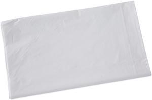 Boardwalk Linear Low Density Industrial Can Liners 33 gal 0.9 mil 33 x 39 White 100/Carton W3339X