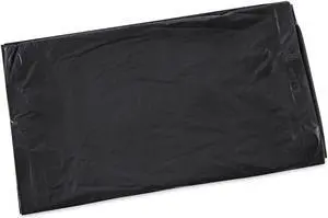 Boardwalk Linear Low Density Industrial Can Liners 30 gal 0.65 mil 30 x 36 Black 200/Carton L3036H