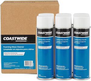 Coastwide Professional Foaming Glass Cleaner Fresh & Clean Scent 19 Oz. 6/Carton (CW58496-A) CW58496-A/50874