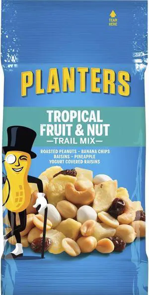 Kraft Trail Mix Tropical Fruit and Nut 2 oz. 72/CT Multi 00260